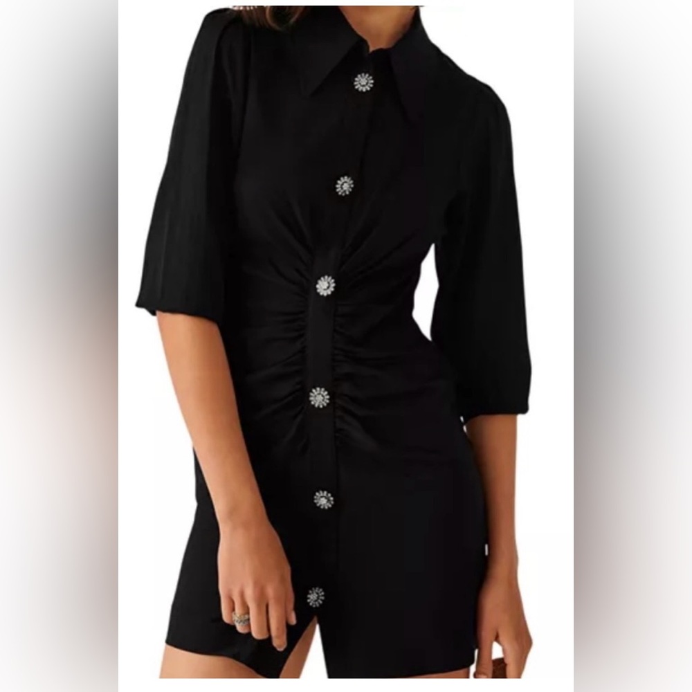 Ba&Sh black shirt dress NWOT